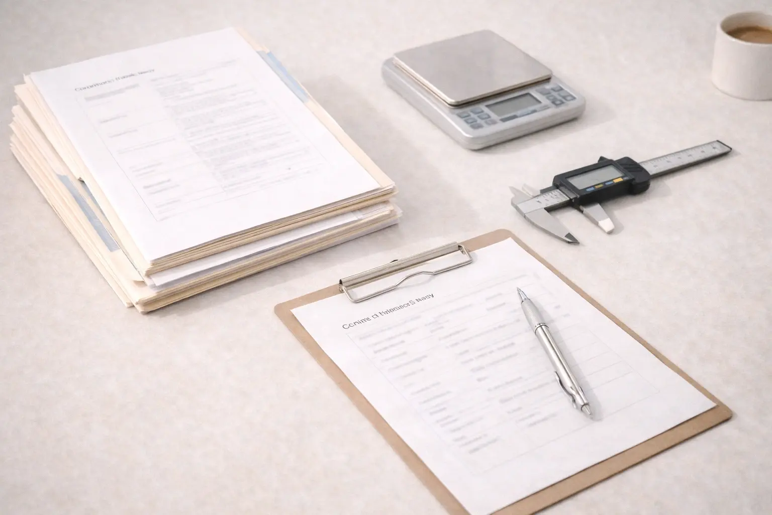 Certificates and compliance documents