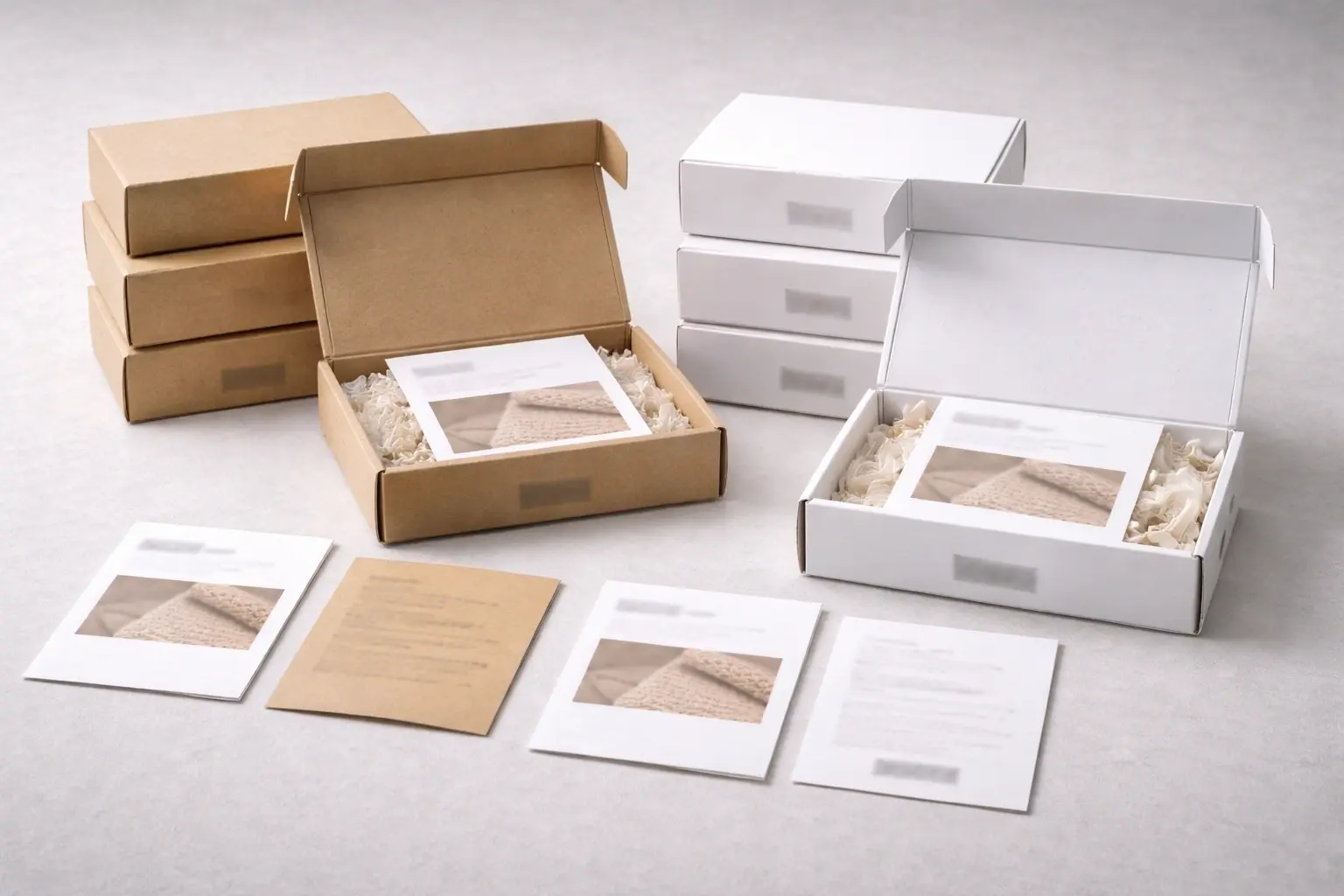 Retail-ready DIY crochet kit packaging prototype