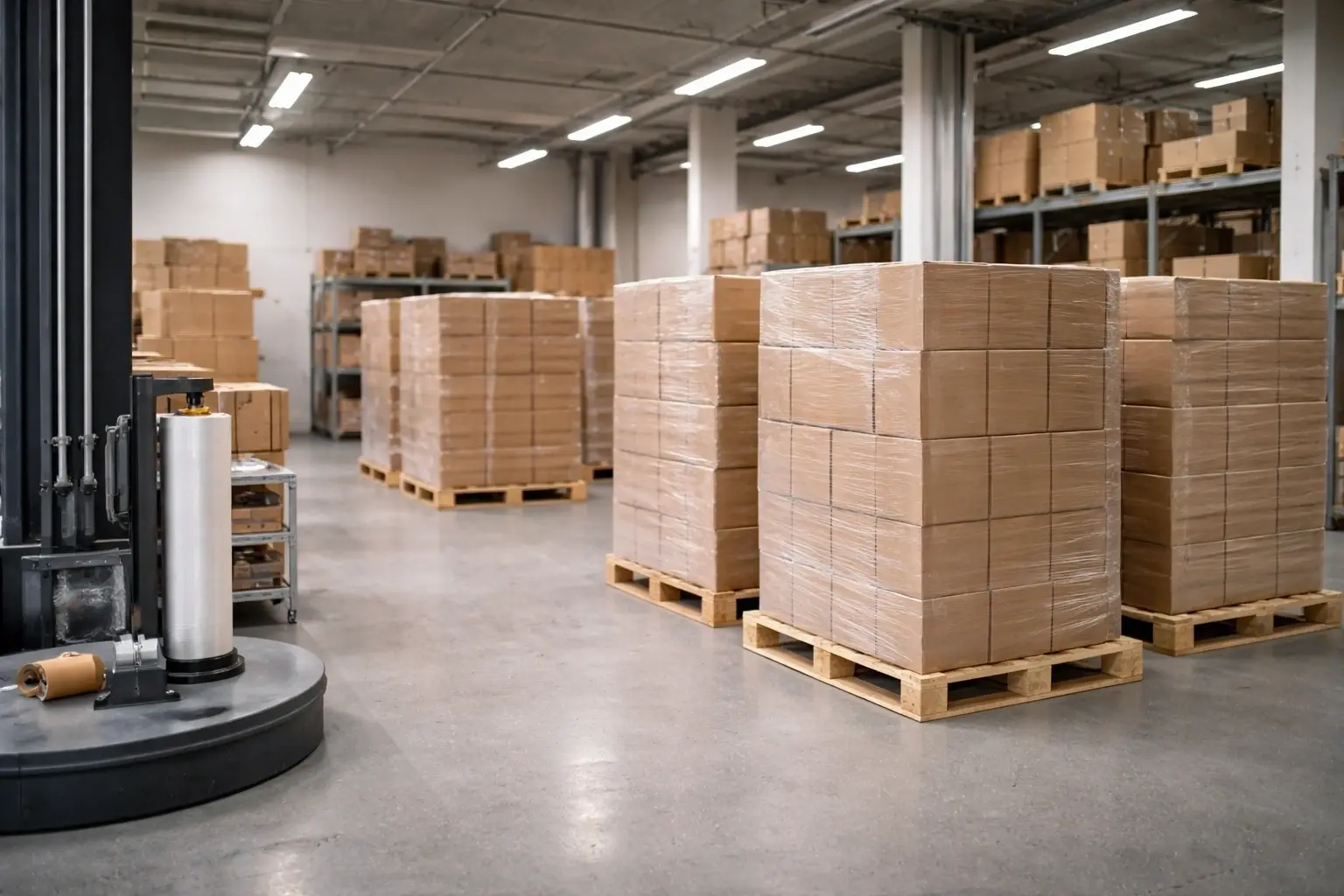 Warehouse cartons and shipping preparation for retail-ready crochet kit programs