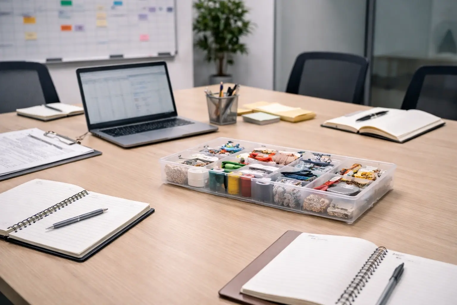 Collaborative planning setup for capacity and production review