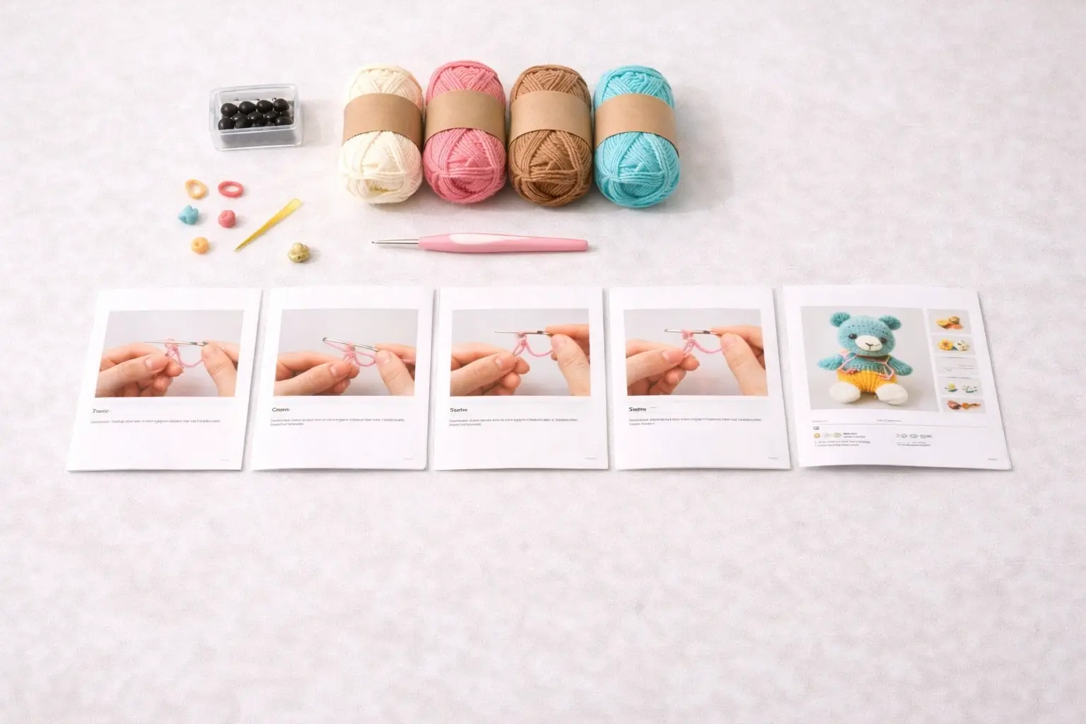 Educational crochet kit category for school and classroom programs