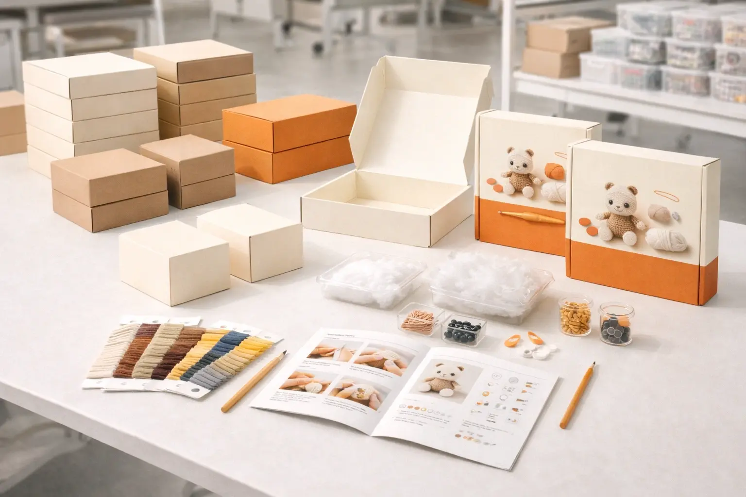 OEM and ODM crochet kit manufacturing capability