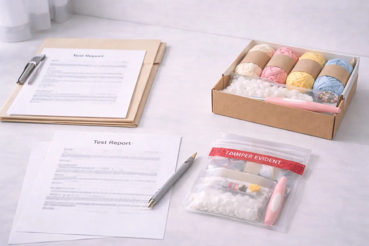 Licensed crochet kit compliance documentation planning for retail markets