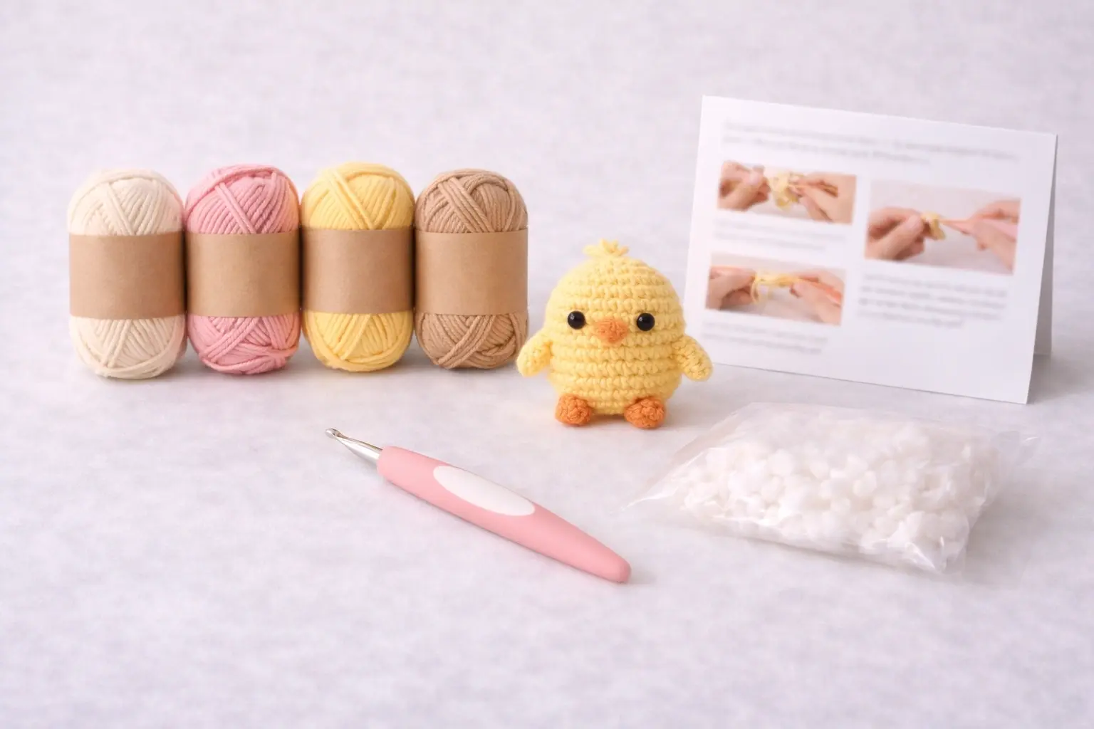 Kids amigurumi crochet kit collection