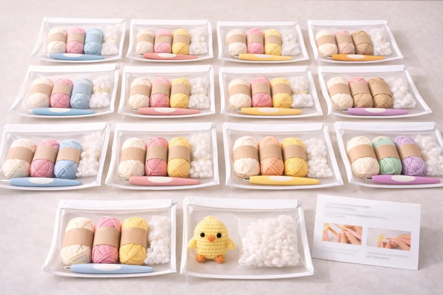 Kids classroom crochet learning pack