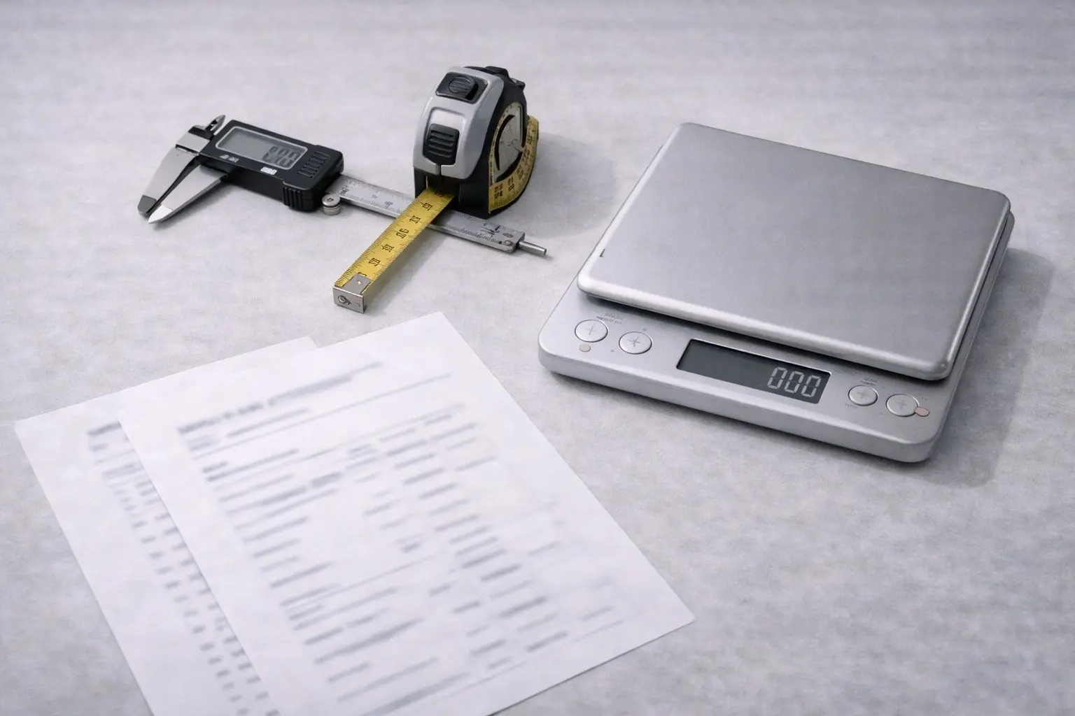 Quality control tools and manufacturing documentation for crochet kit production